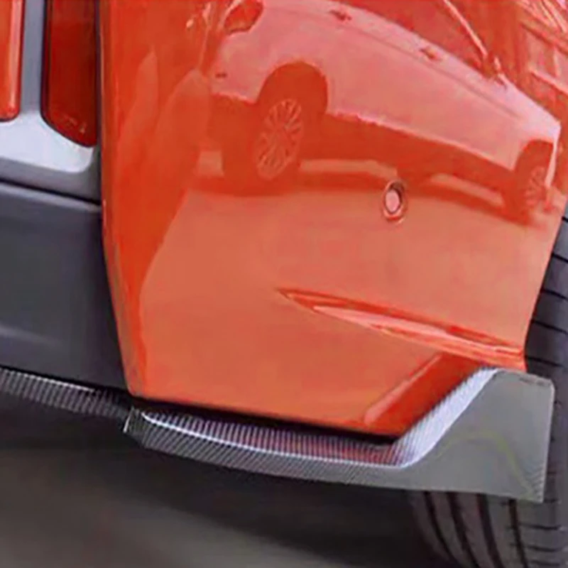 Kohle faser Auto Stoßstange Spoiler Heck lippe Winkel Splitter Diffusor Winglet Flügel modifizierte Anti-Schock-Karosserie Seite