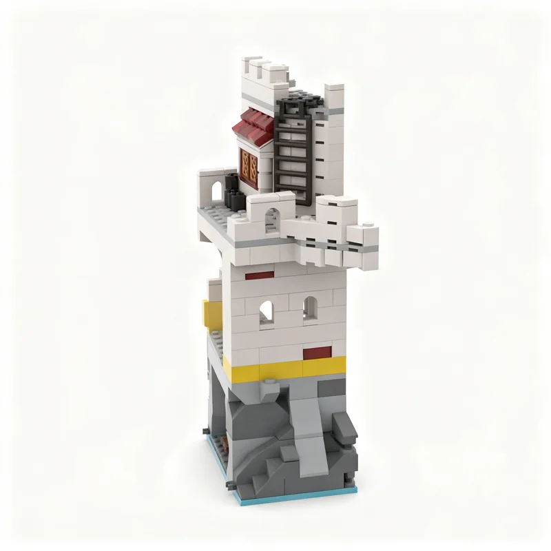 370pcs MOC Icons Eldorado Fortress Circlest Mod Model Building Blocks Art Craft Assemble Collection 3D Brick Creative Birthday - view 2