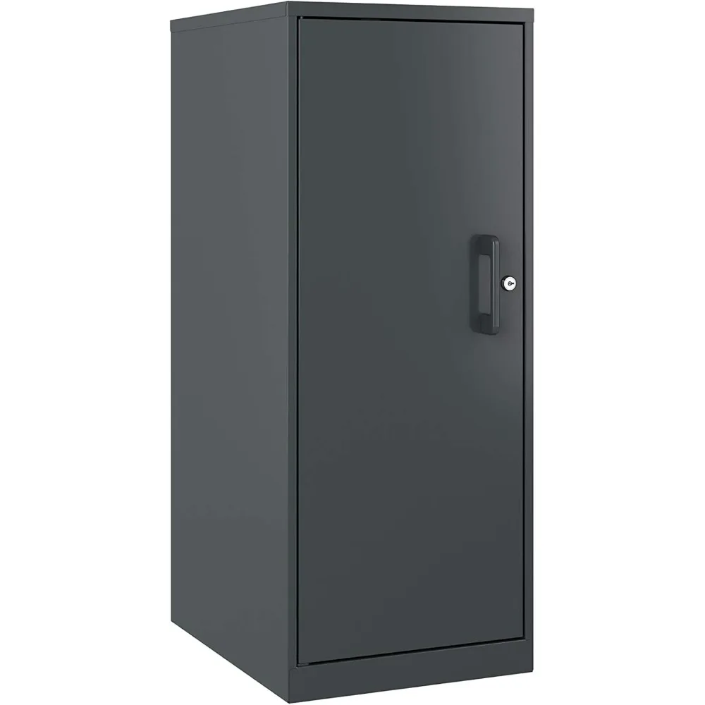 

3 Shelf Personal Storage Cabinet, Locking, Charcoal