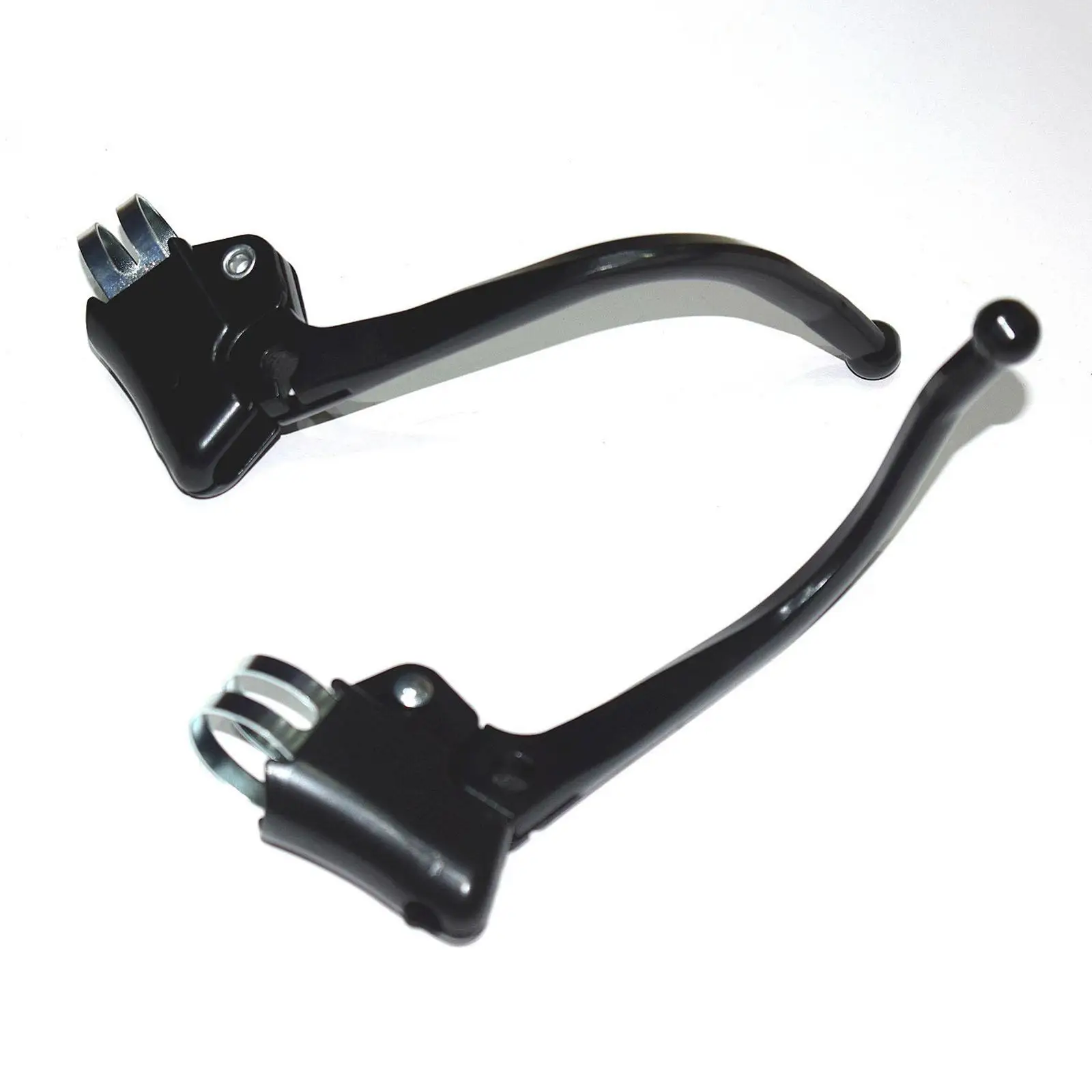 

Ergonomic Road Bike Brake Levers Reliable Curved Handlebar Braking for Fixed Gear Bicycle Upgrade