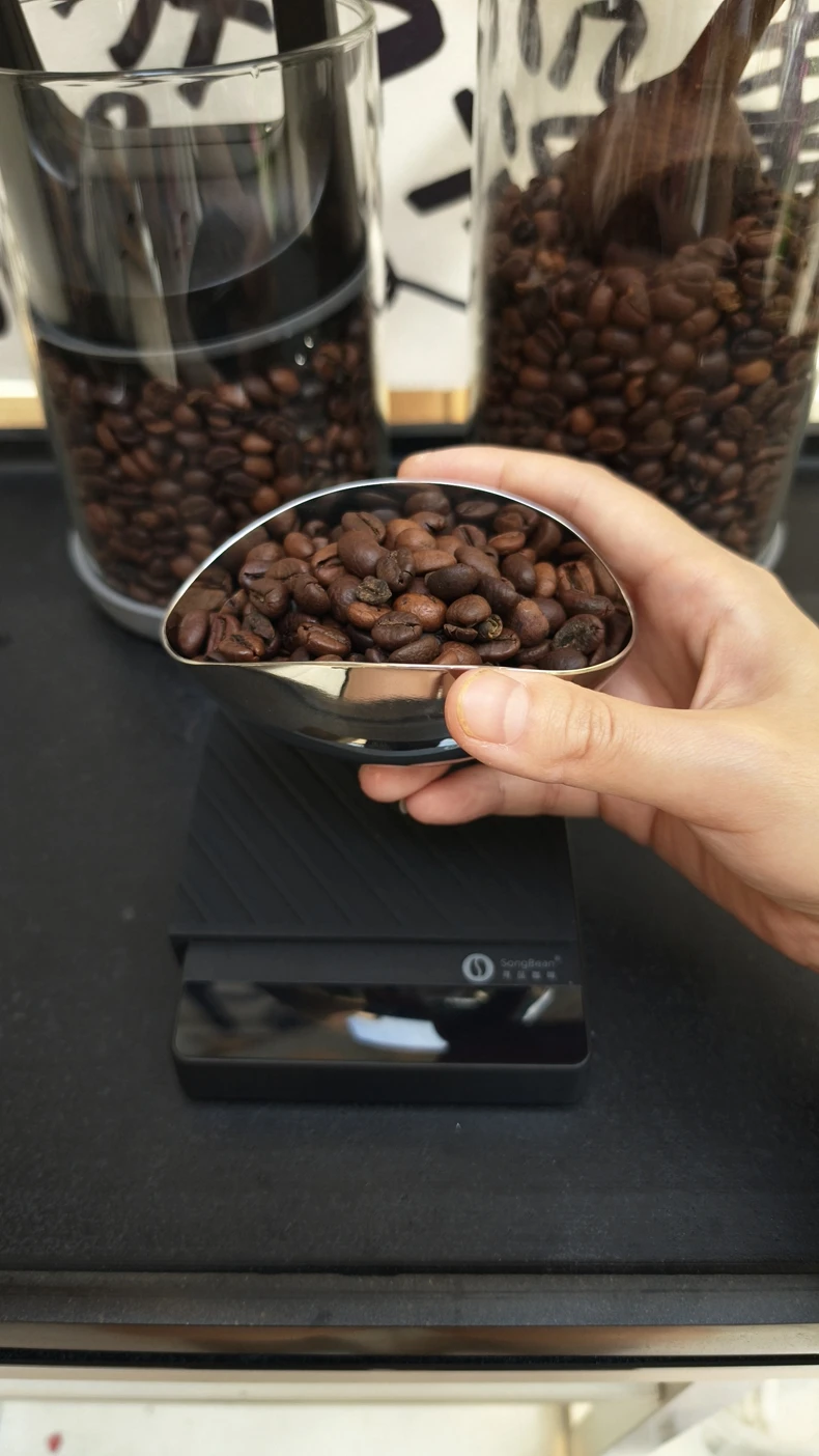 SongBean/SearchPean Tiny2S Up Tiny3C Kaffeewaage Mini mit Timer P Wake Up – Ideal für Espresso und Pour Over in kleinen Räumen – Detail 14