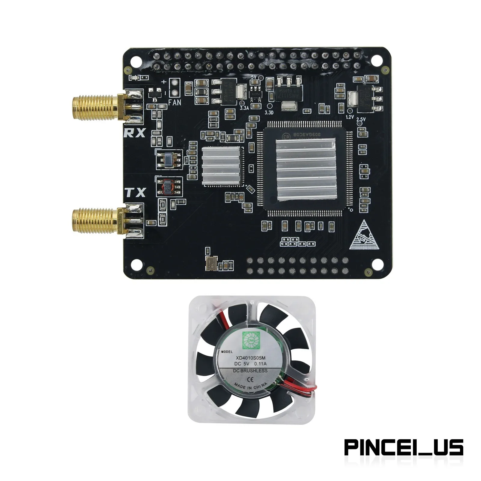 

Radio Card Software Defined Module Radioberry V2.0 SDR for Raspberry Pi 4B