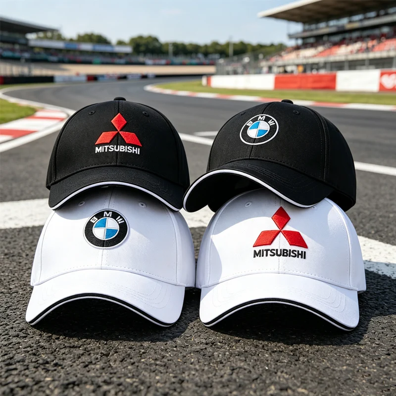 

Universal Cotton Embroidery Baseball Cap for Mitsubishi BMW Sun Hat