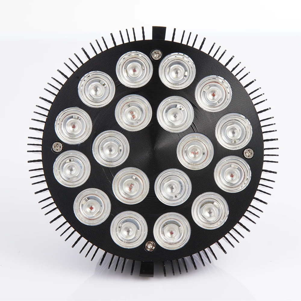 54W Red Infrared LED Light Therapy Devices,E27 Red LED Light Therapy Bulb 630nm 660nm/ Red Light Grow Bulb