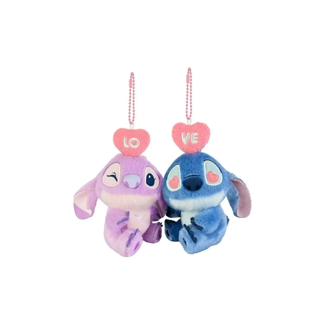 11cm Disney Animation Stitch Hug Magnetic Plush Combination Pendant, Backpack Dress, Keychain, Birthday Gift