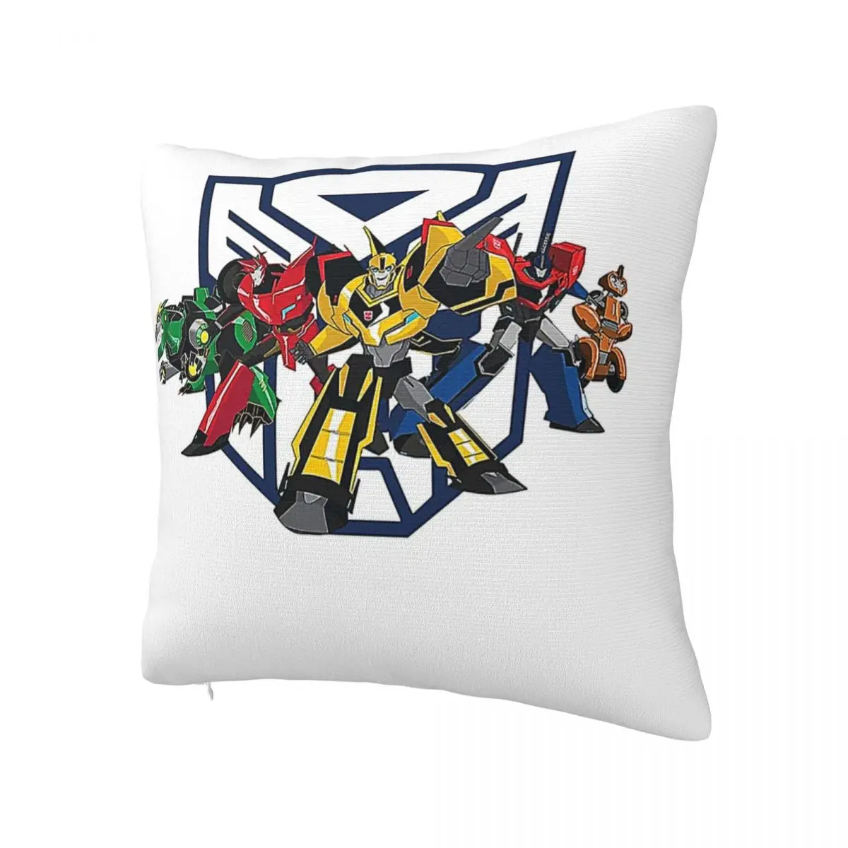 Transformers Autobots White Square pillow