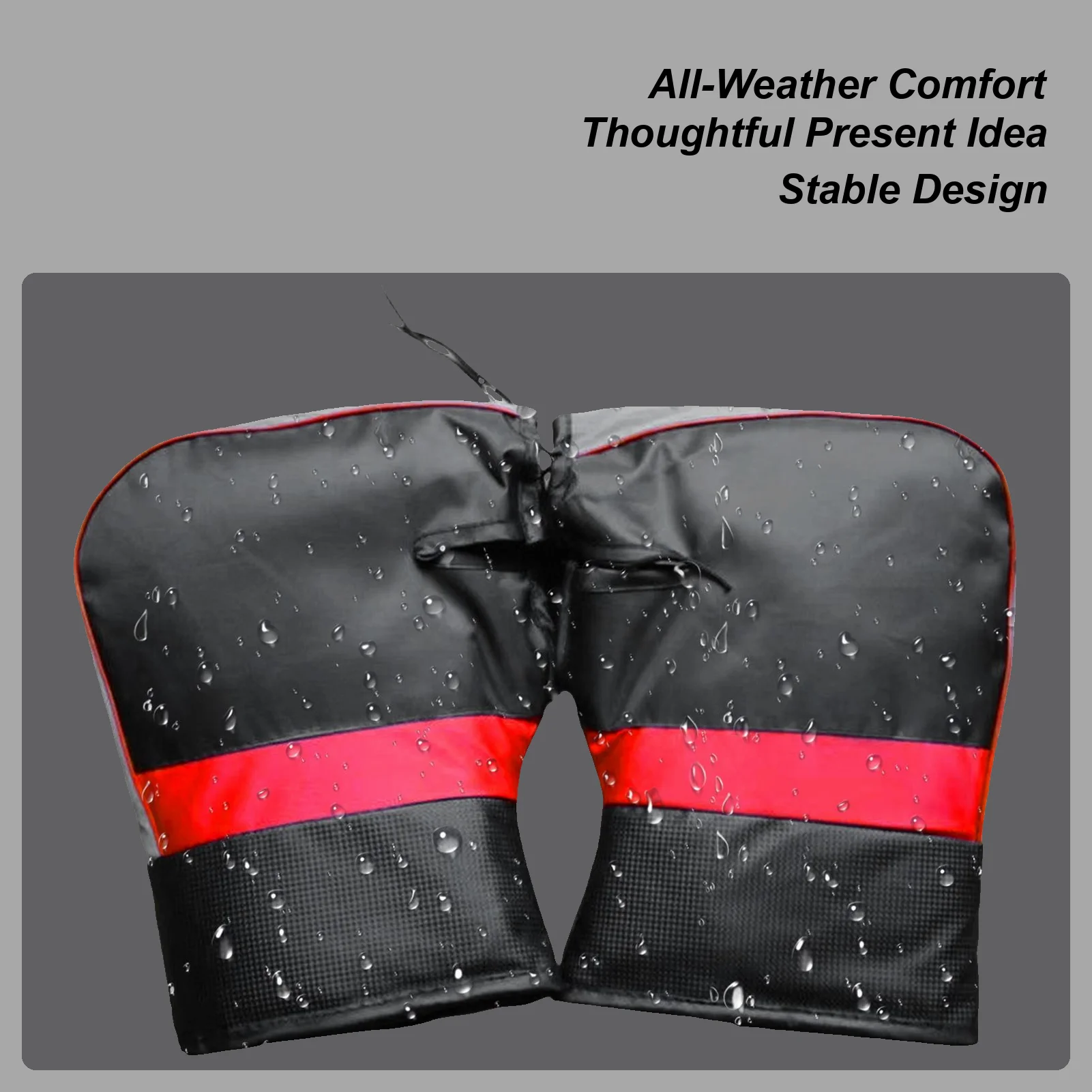 

Муфты на руль мотоцикла, теплые водонепроницаемые принадлежности для велосипеда, водонепроницаемые рукавицы на руль мотоцикла для скутера, мотоцикла