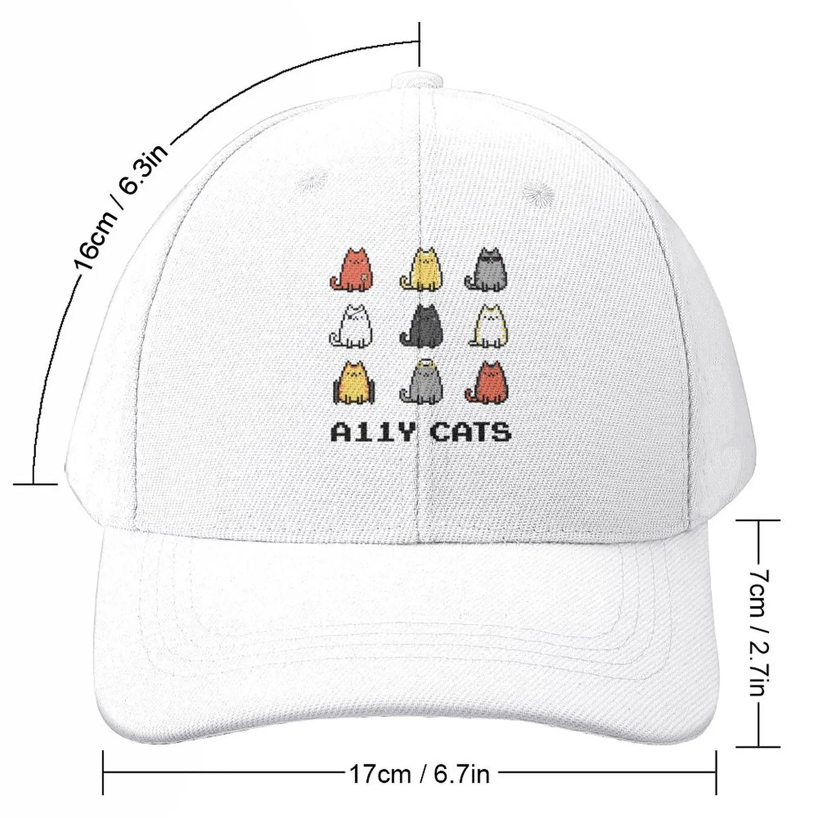 Accessibility A11y Cats Baseball Cap Icon Sun Hat For Children Hat Luxury Brand Rave Women's 2024 Men's