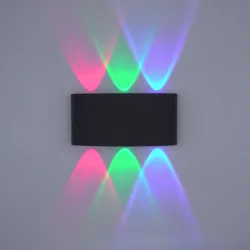 LED wall light modern indoor color wall lamp, corridor, living room, bedroom, up and down color wall sconces