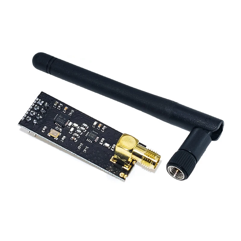 NRF24L01+PA + LNA 1100-Meter Long-Distance Wireless Transmission Module, Transmitting and Receiving Module, Sending Antenna