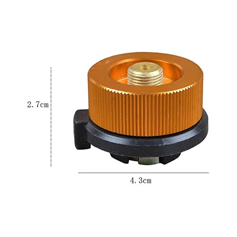 Outdoor Stove Gas Adapter Split Stove Converter Gas Tank Adaptor For Lpg Cooking Picnic Camping Equipment  Accessories