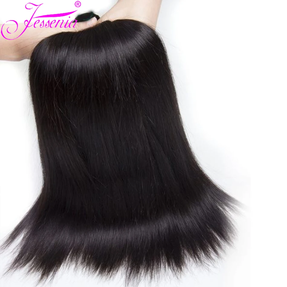 Tissage Straight Hair 1/3/4 Bundle Deals Brazilian Weave Human Hair Bundles 12A 8-26 Inch Virgin Hair Extensions For Black Women