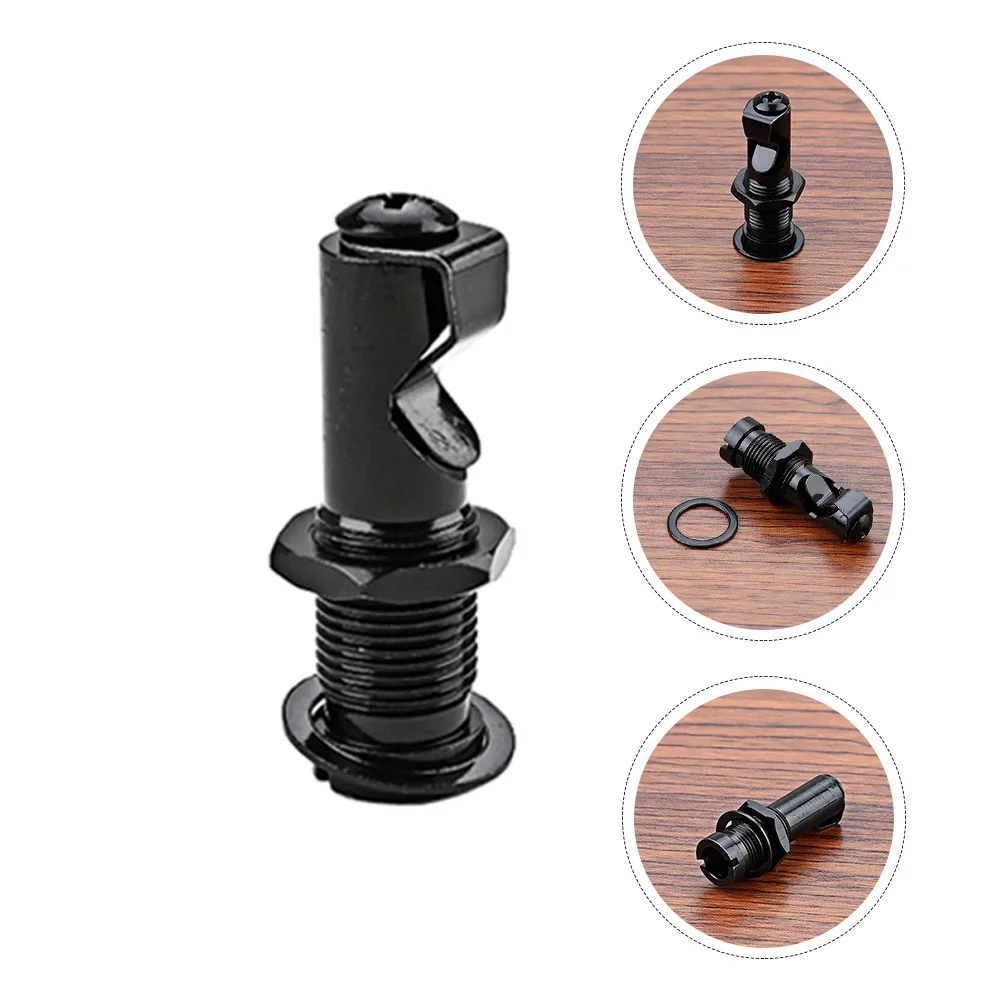 

Electric Tremolo Arm Socket Black Metal Durable Rust Resistant Smooth Surface Easy Install Guitar Accessories Whammy Bar