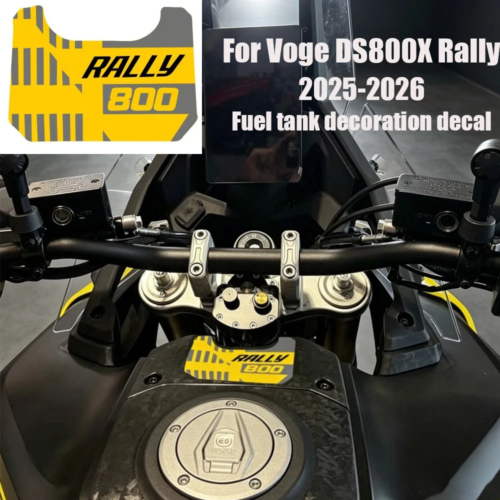 For Voge DS800X Rally DS800 X 2025 - New Motorcycle Accessories Waterproof Fuel Tank Decal DS 800 X Scratch-Resistant stickers