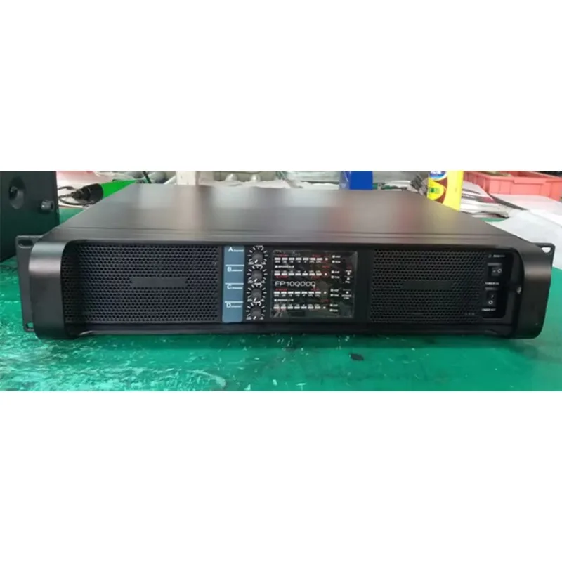 Full Copper 1350W 4 Channel Class-TD 2U Power Amp - Digital Professional Audio Amplifier FP1000 for DJ/Club