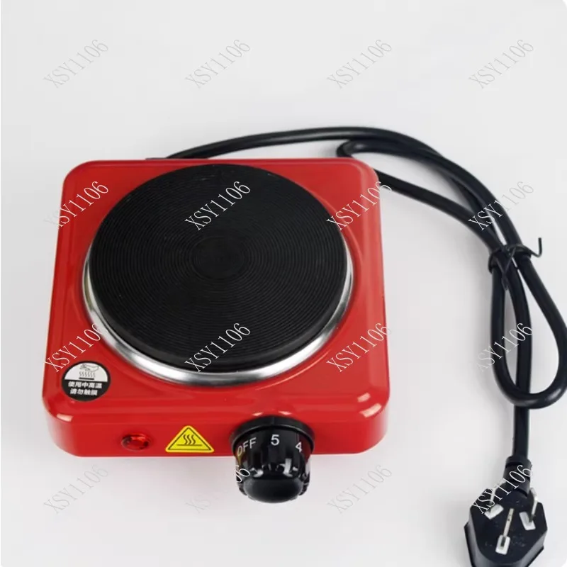 110V Electric Hot Plate Mini stove Coffee Heater Milk Tea Mocha Heating Stove Cooking Pot Oven Small Furnace Cook US plug view 2