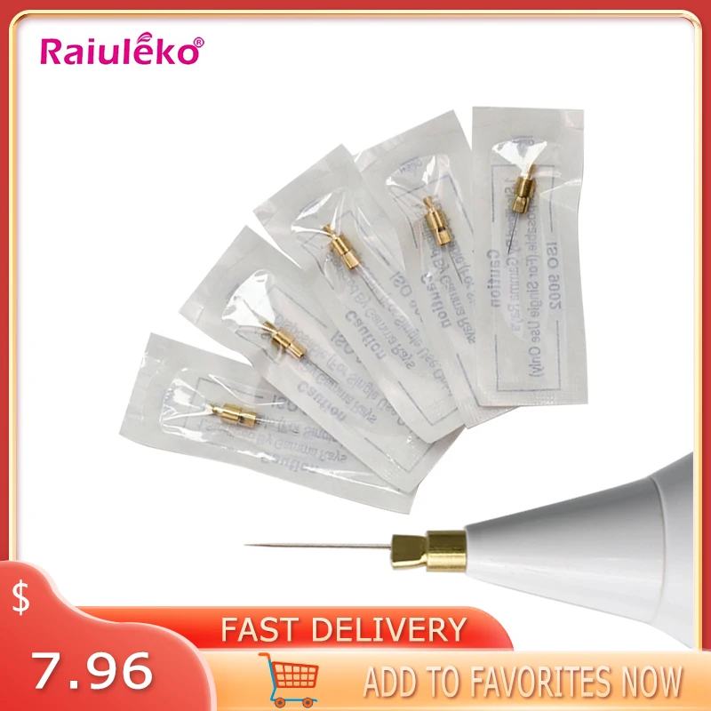 

5 Pcs of Replaceable Needles for Laser Warts Tattoo Spots Mole Wrinkles Copper Material Removal Pen Accessories Facial Firming