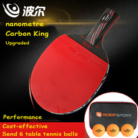BOER S Series S6 Table Tennis Racket Nano Carbon King Upgrade