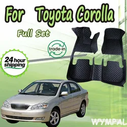 Car Floor Mats For Toyota Corolla Non-Hybrid 2007-2012 2013 2014 2015 2016 2017 2018 2019 2020 2021 2022 2023 CAR  Accessories
