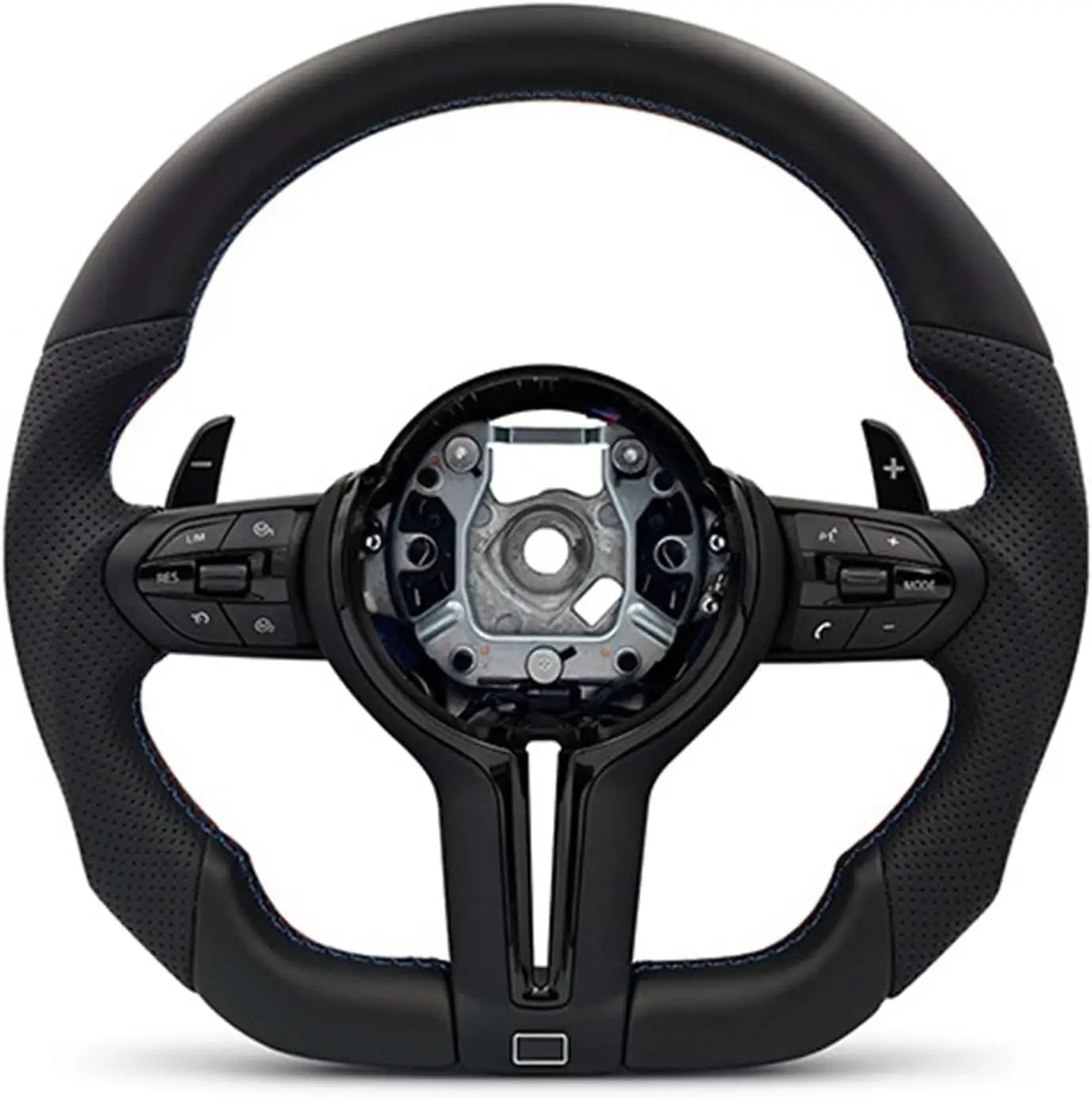 

M-Sport Stering Wheel Compatible With BMW F01 F10 F11 F12 X5 F15 X6 F16 F20-F23 F25 F26 F30 F31-F36 M3 F80(D Bottom-M5)