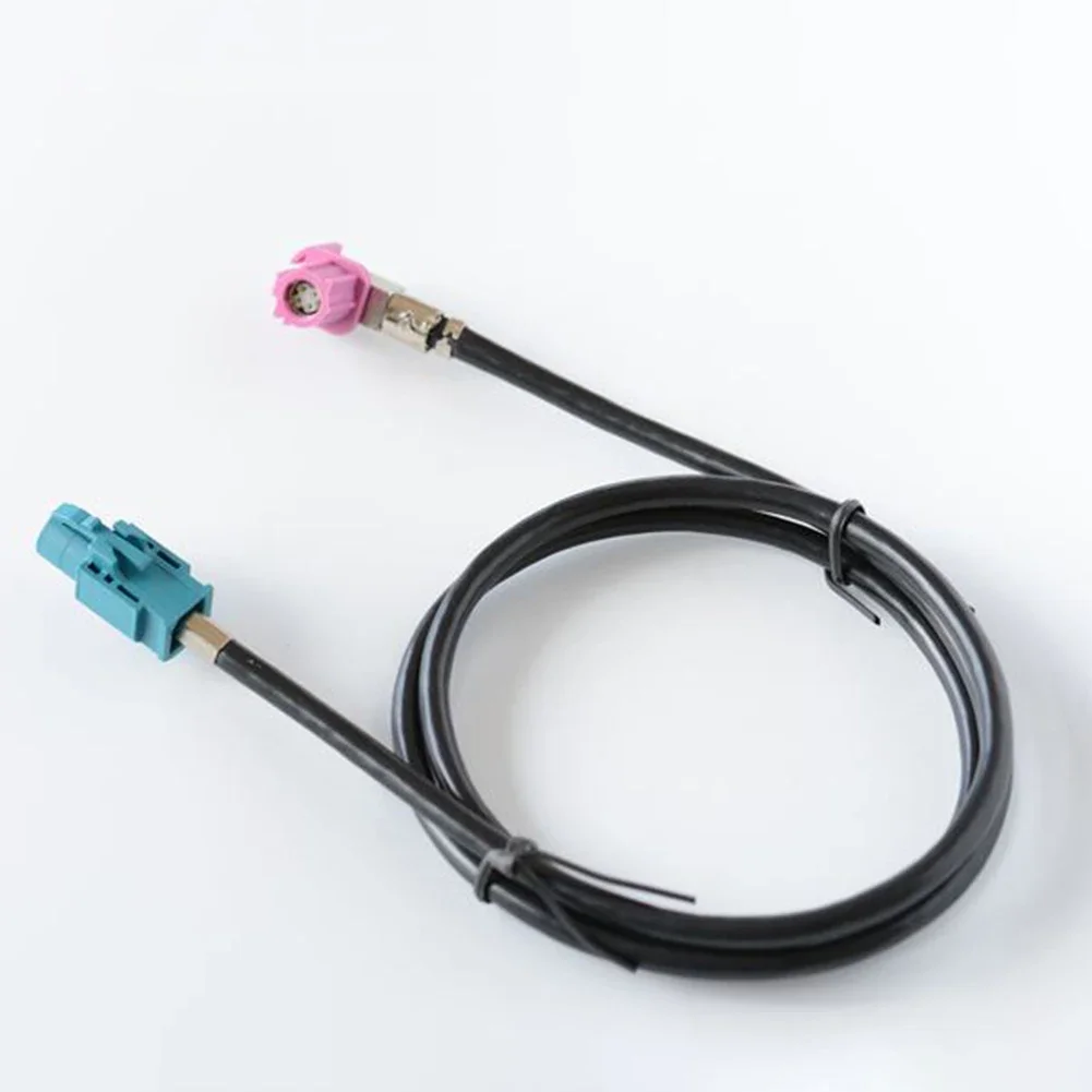Console Retrofit Video Cable 100 Ω 12V 4-Core 80cm ABS Black Data Transmission High-speed For BMW NBT CIC LVDS