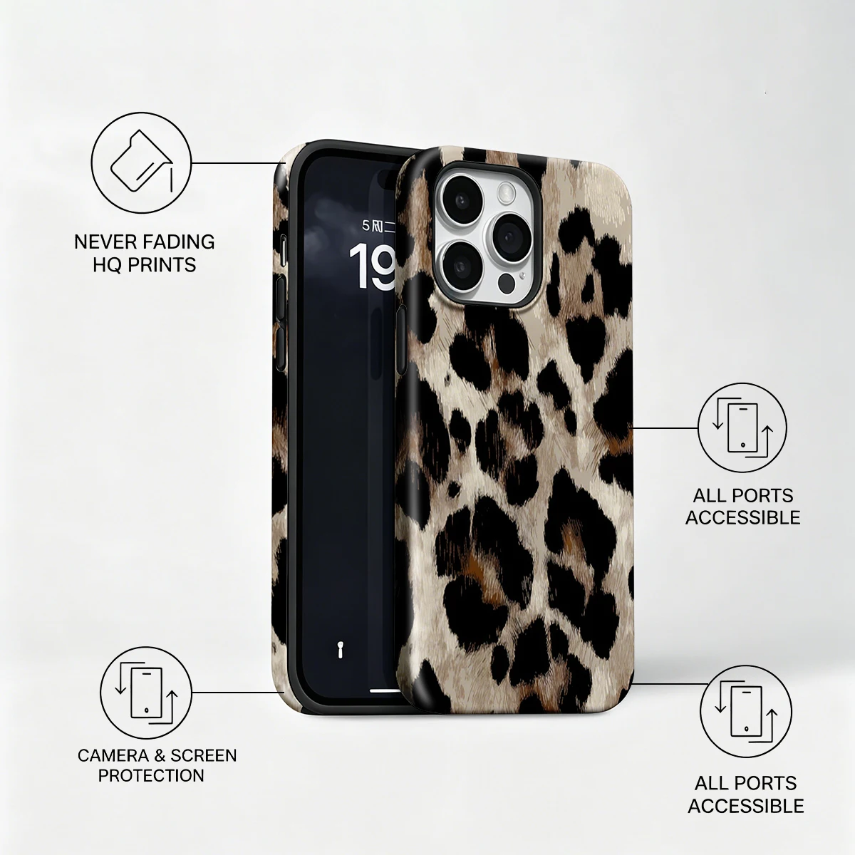 Korea Film Phone Case For iPho - đánh giá và giá Phone Cases Leopard Print