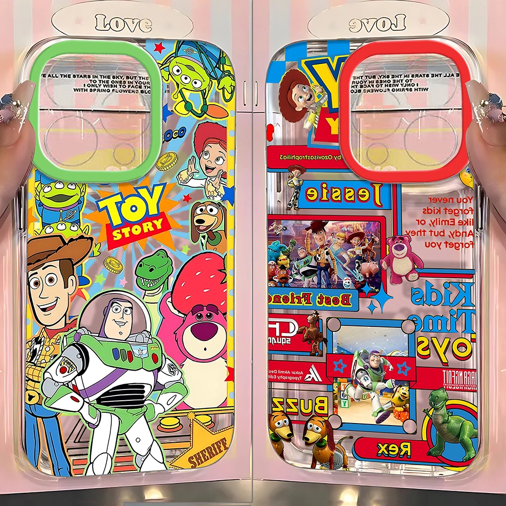 Cartoon Toys Storys Woodys Phone Case For Samsung Galaxy S26 S25 S24 S23 S22 S21 FE Note20 Note10 Edge Plus Ultra Lite 5G Clear