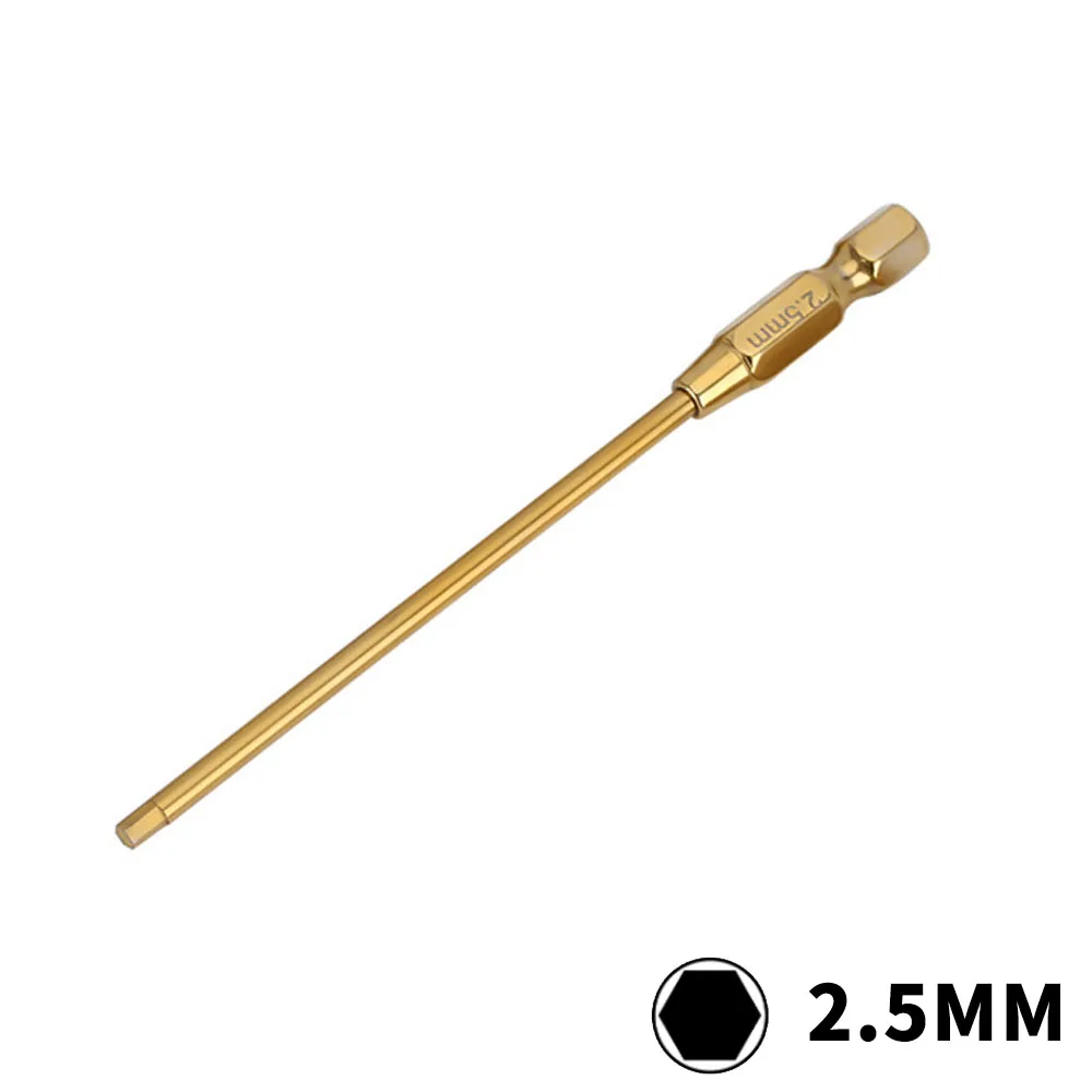 RC-Modellauto-Teile, Umbau- und Upgrade-Zubehör, Metall, 1,5 2,0 2,5 3,0 Elektrischer Schraubendreher-Bit, Sechskant-Kernwerkzeug – Detail 6
