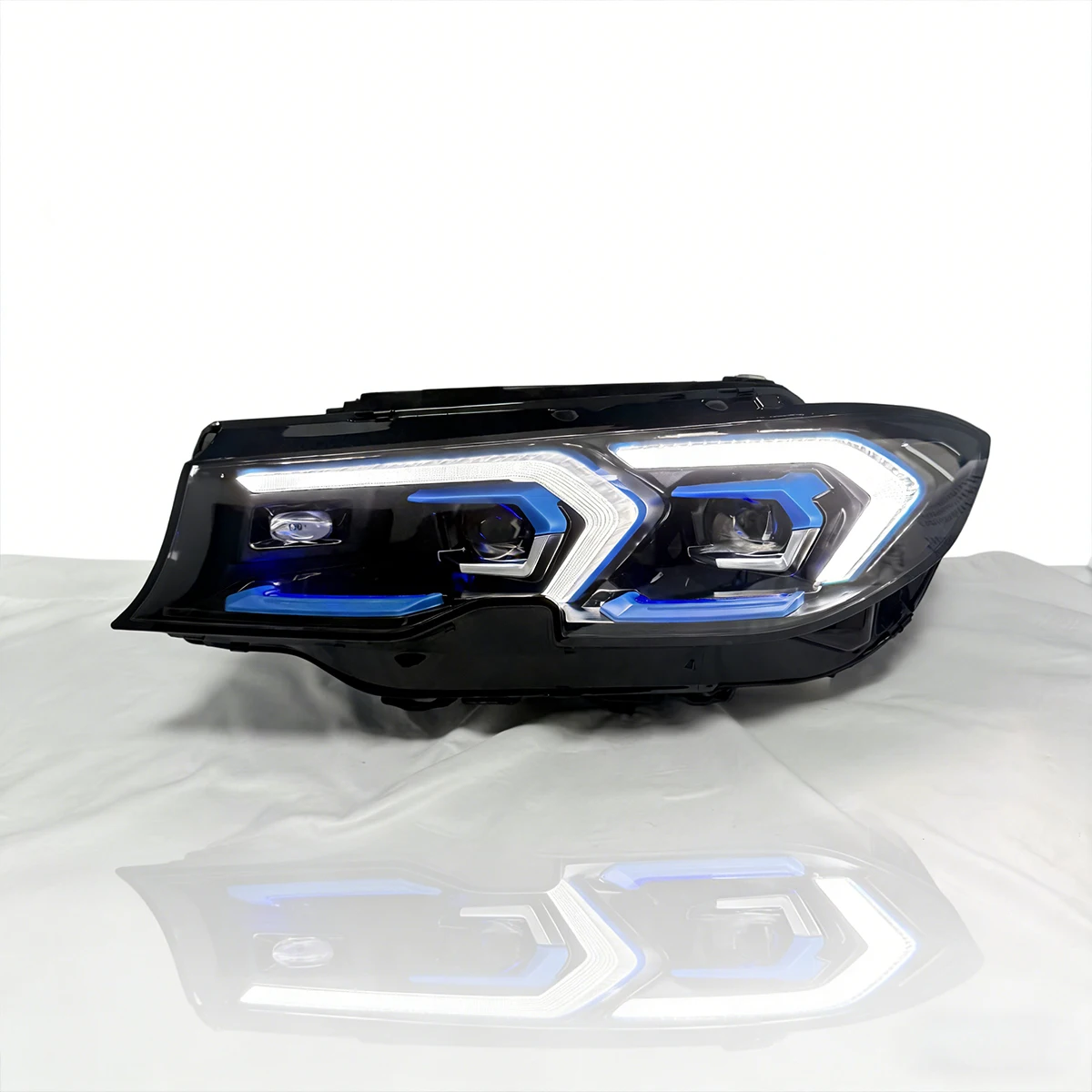 

LED Headlight Assembly For BMW 3 Series G20 G21 G80 M3 2019-2022 Canbus DRL Daytime Running Plug And Play Hi/Lo Beam Replacement