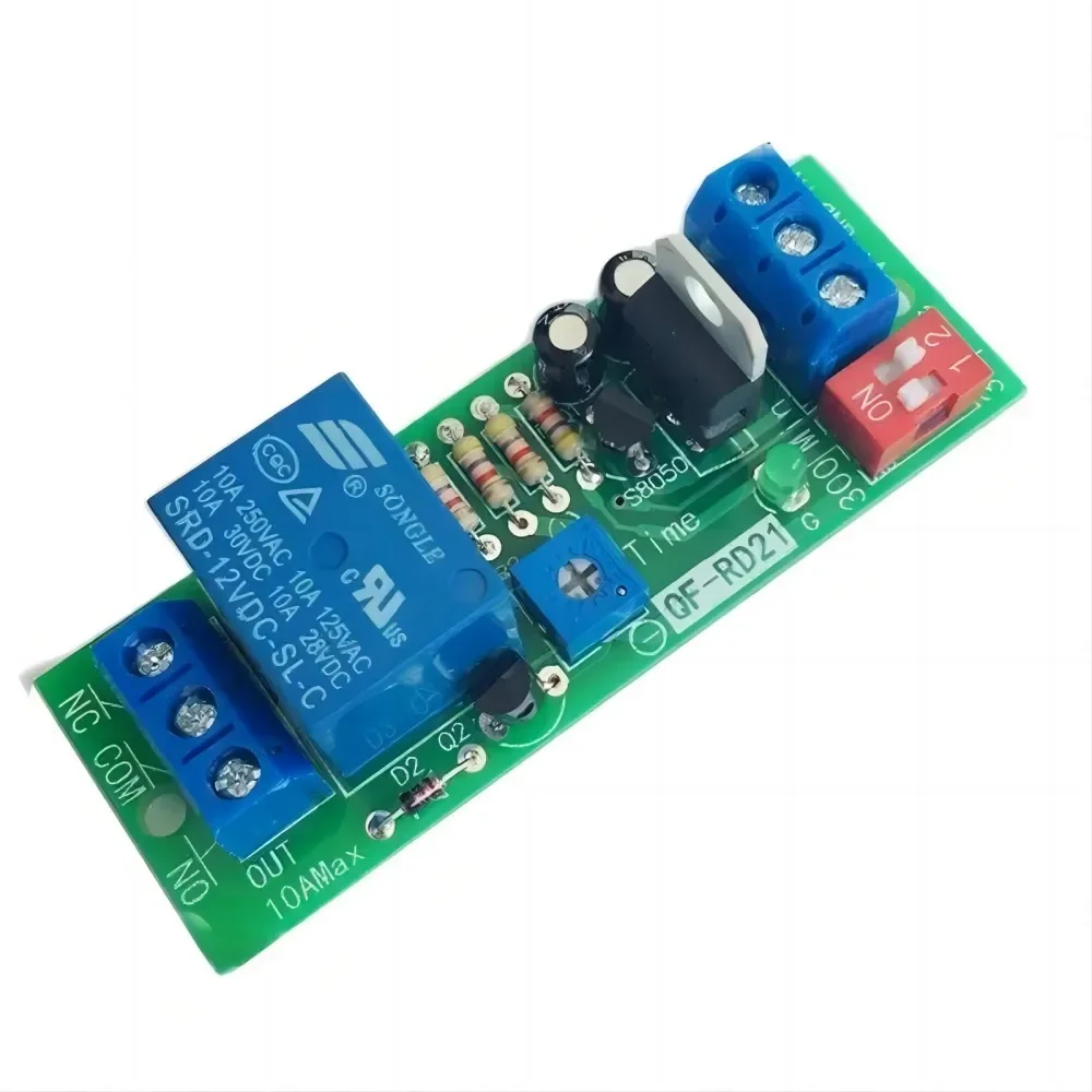 Power Off Vertraging Off Time Relay Module 12v 24V 220V Hoog Niveau Power Off Vertragingsschakelaar