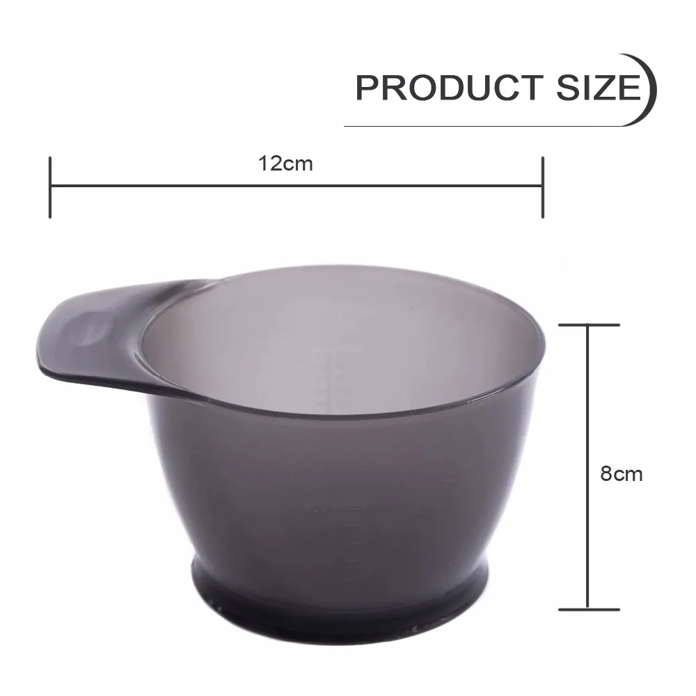 1Pcs Large Capacity Hairdressing Bowl Professional Salon Hair Color Dye Tint Bowl Coloring Mixing Suction Bowl