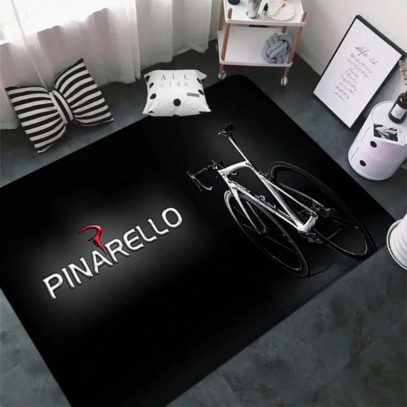 Bicycle Carpet Entrance Doormat Decorative Pinarello Welcome Carpets Bath Floor Rugs Foot Mat Custom Design Car Boot Home Decors