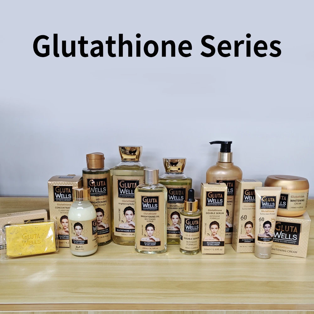 Glutathione Beauty Skincare Products Face Cream Facial Care Essence Toner Moisturizing Body Care Lotion Essential Oil Shower Gel