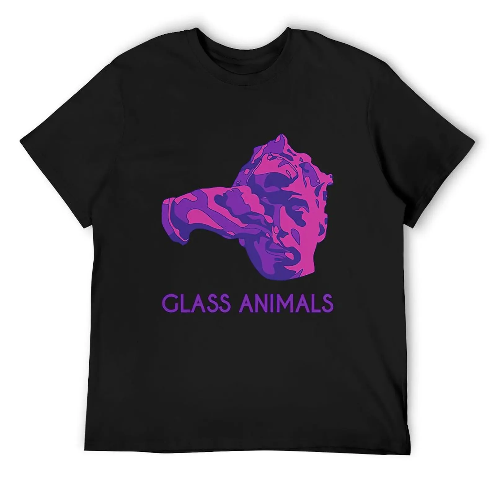 

Glass Animals Rock Band Merch T-Shirt animal prinfor boys Short sleeve tee oversized graphic tee mens graphic t-shirts pack