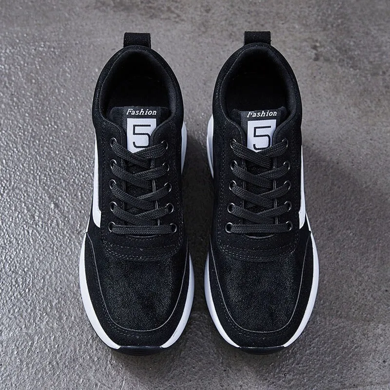 Модная амортизирующая обувь, увеличивающая рост, женские корзины, спортивные повседневные кроссовки, женские нескользящие кроссовки высокого качества