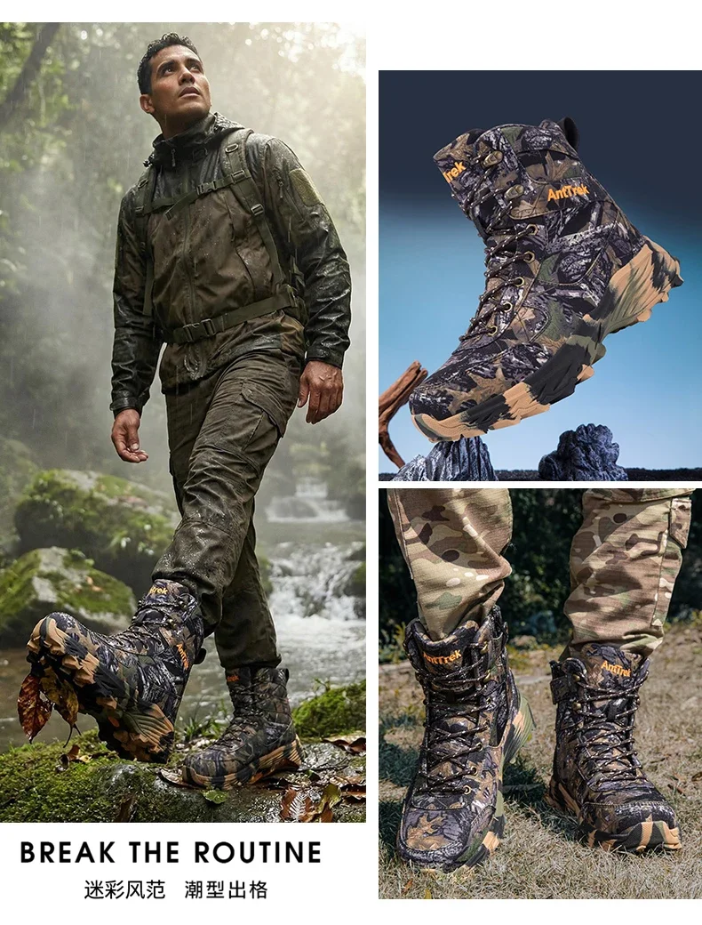 Neue Taktische Stiefel für Herren, Atmungsaktive Outdoor-Sicherheitsstiefel, Hochwertige Schnellreaktions-Armeestiefel, Rutschfeste Arbeitsstiefel für die Wüste – Detail 25