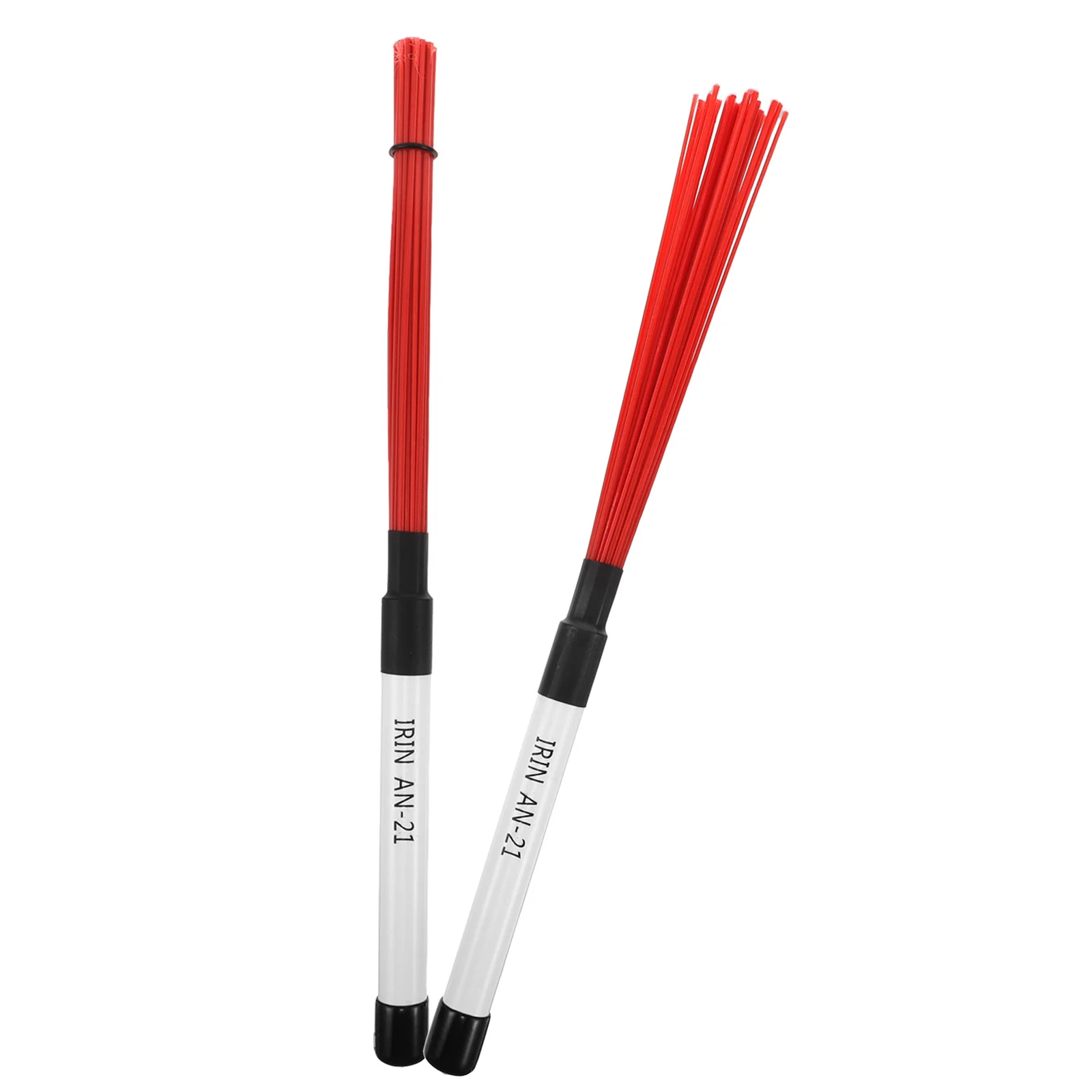 

1Pair Nylon Drum Brushes Jazz Percussion Tools Flexible Resilient Wire Design for Rich Tones and Expressive Playing