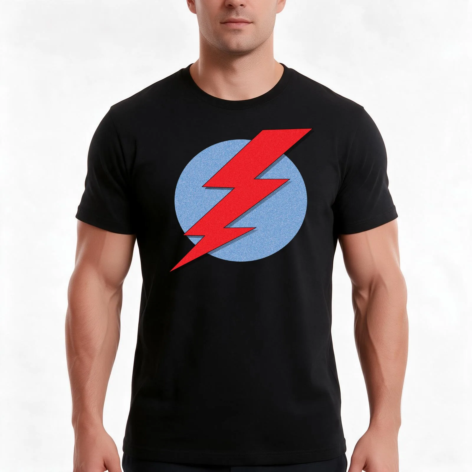 Like a Bolt out of the Red T-Shirt Summer Casual Cotton Tee Oversized Streetwear Tops Vintage Graphic Print Unisex Men Women