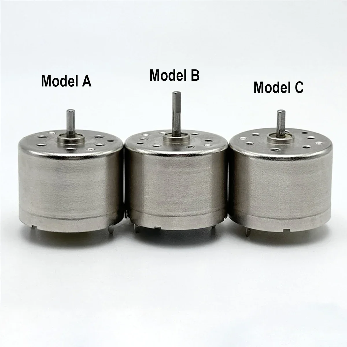 1 ST Micro 310 Motor Micro Mini 24mm Ronde DC 12 V 9000 RPM Spindel Stille Elektrische Zonnemotor RF-310 Motor 2mm Diameter As