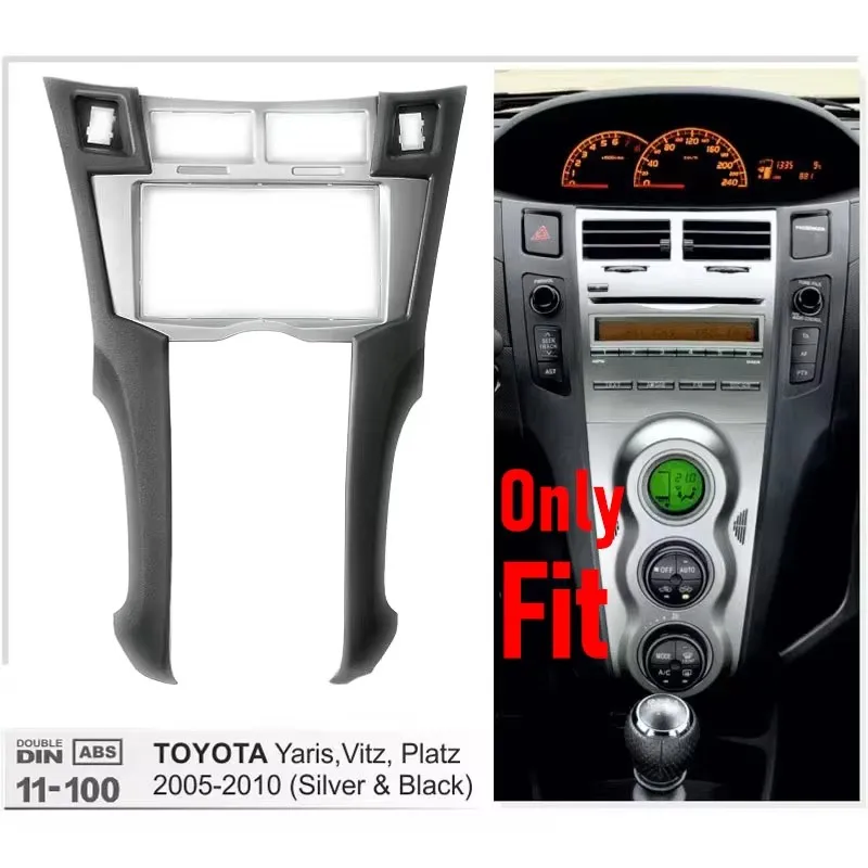 

For Toyota Yaris Vitz Platz 2005-2010 Autoradio Stereo 7" Android 15 Multimedia Player FM GPS Navi Autoradio Stereo 6+128GB QLED