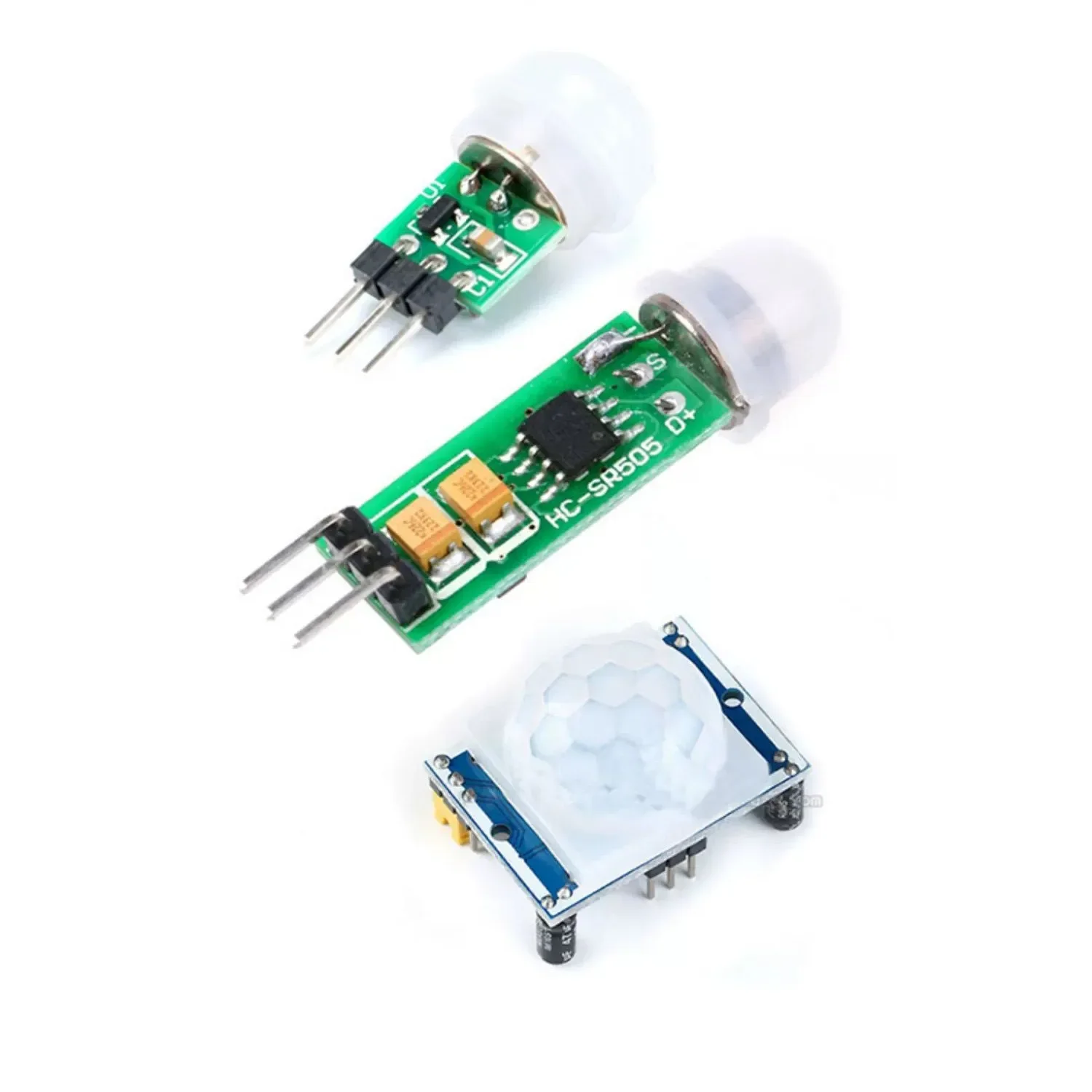 2pcs HC-SR501/505 miniature human infrared sensing module/pyroelectric sensor/induction switch AS312