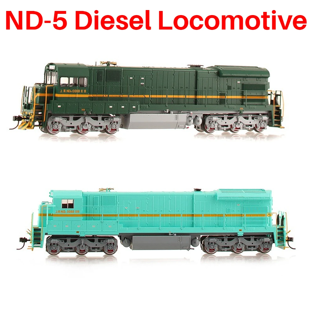 

HO Type 1/87 Train Model ND-5 Diesel Locomotive Multiple Styles Available DC Simulation Version Realistic Model Boy's Toy Gift