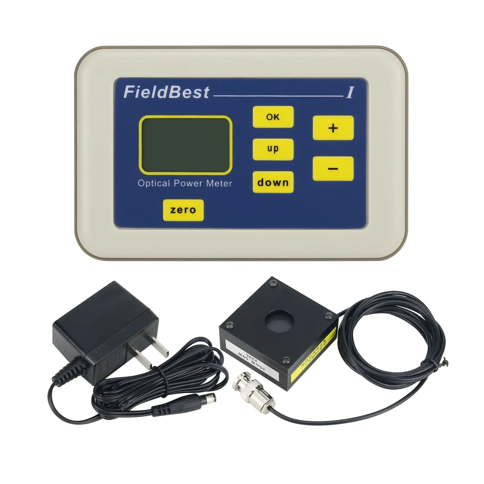2025 High Accuracy Resolution 10mW 10mW-50W Optical Power Meter Premium Laser Power Meter