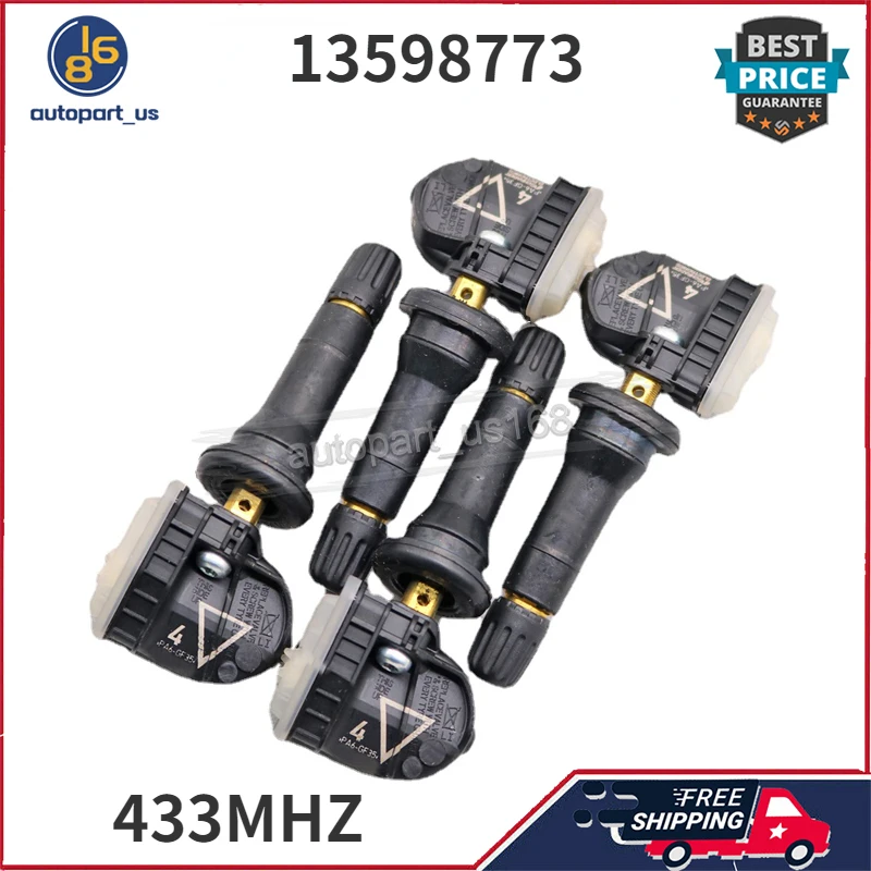 13598773   Sensore di pressione dei pneumatici per Buick Encore GX Cadillac CT4 XT6 Chevrolet Camaro Cruze Tahoe Volt GMC Acadia Sierra 1500