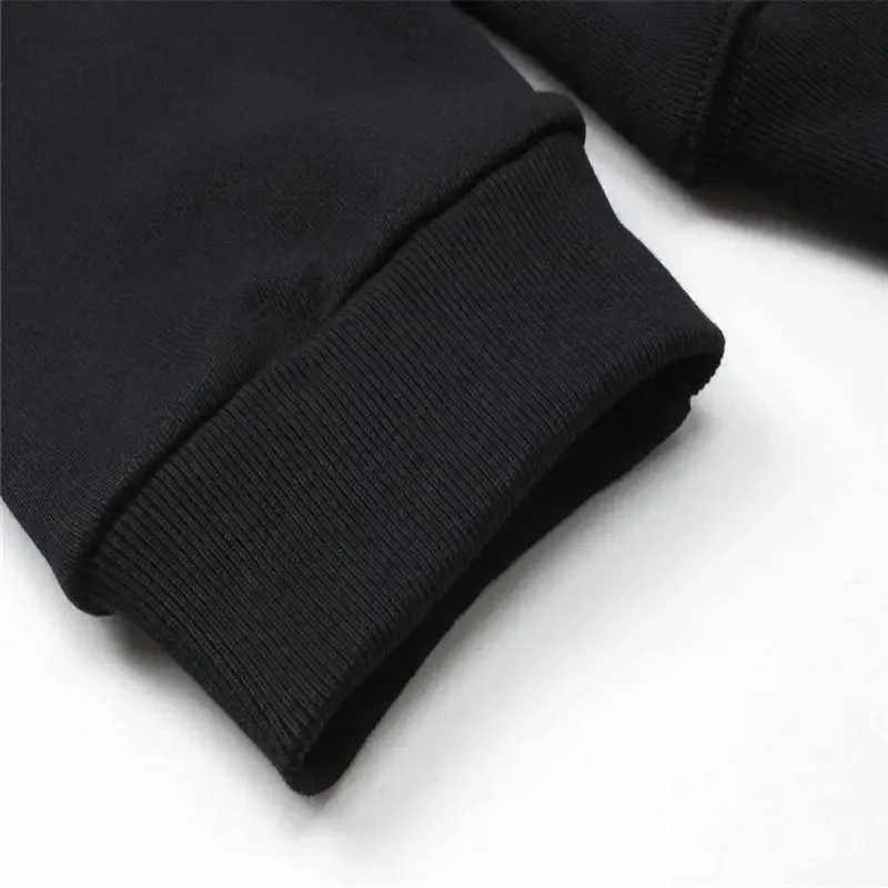 2024 American Trend High Street Retro Star Alphabet Foam Hoodie for Y2k Goth Harajuku Casual Couple Loose Sweatshirt