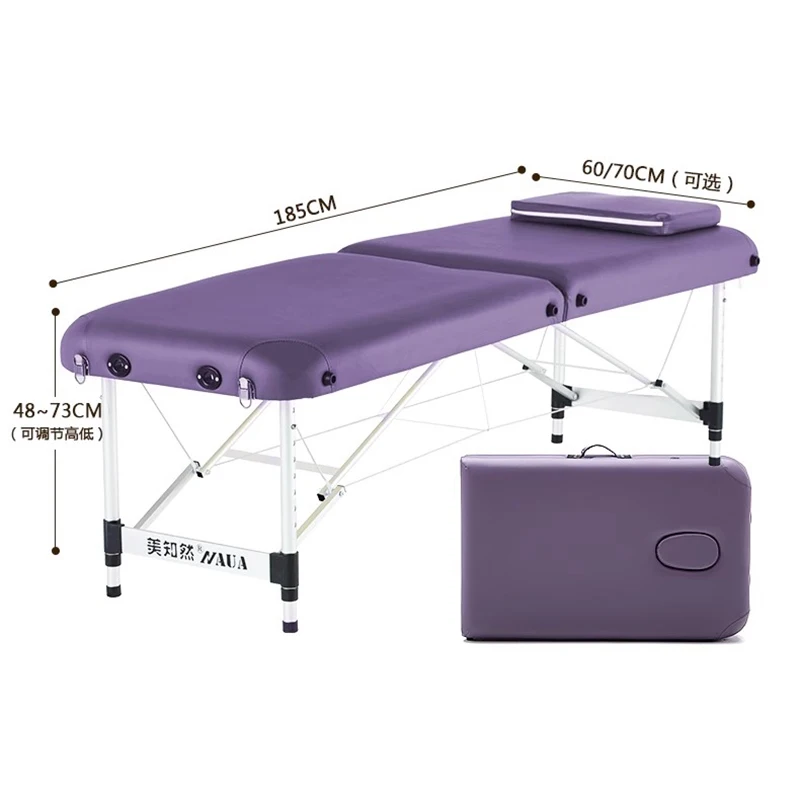 Creative Aesthetic Massage Bed Italian Design Elegant Cozy Massage Table Unique Minimalist Kosmetikliege Salon Furniture