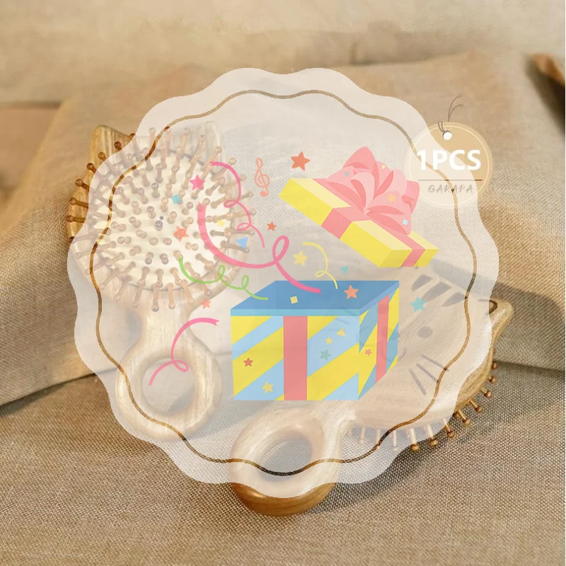 

Garapa мультяшный кот деревянная расческа для массажа кожи головы меридиан расческа зубчатая расческа для волос на голове украшение тела массаж гуаша скребковый уход