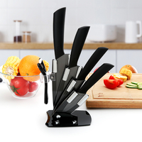 High quality brand black blade kicthen ceramic knife set  3\