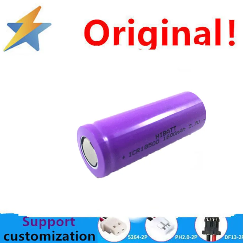 buy more will cheap 18500 1600mAh 3.7V lithium battery with sufficient capacity for hair cutting and charging