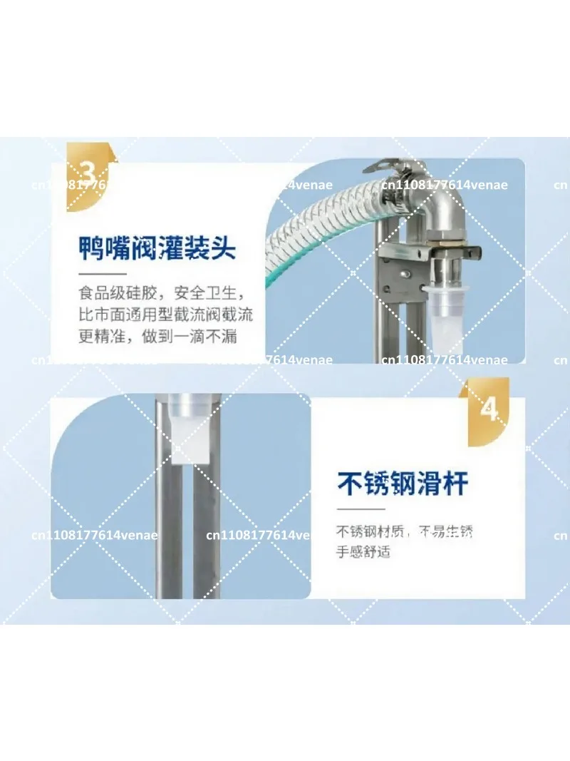 Automatic High Viscosity Liquid Piston Filling Machine for Honey Sesame Paste Pear Jam Tomato Sauce Dish Soap